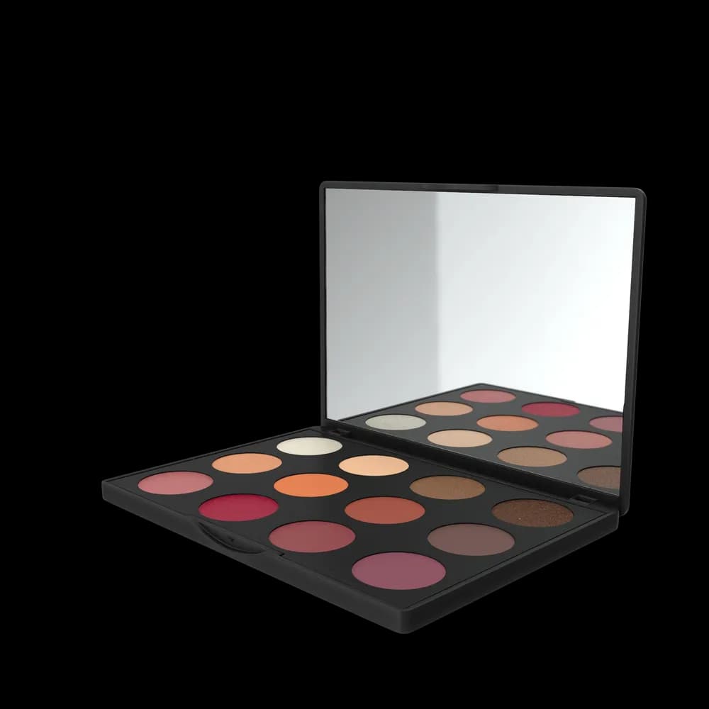 The Eyeshadow Palette with Mirror offers a versatile range of eyeshadow shades for creating stunning eye looks. With a built-in mirror, it's convenient for on-the-go makeup application.