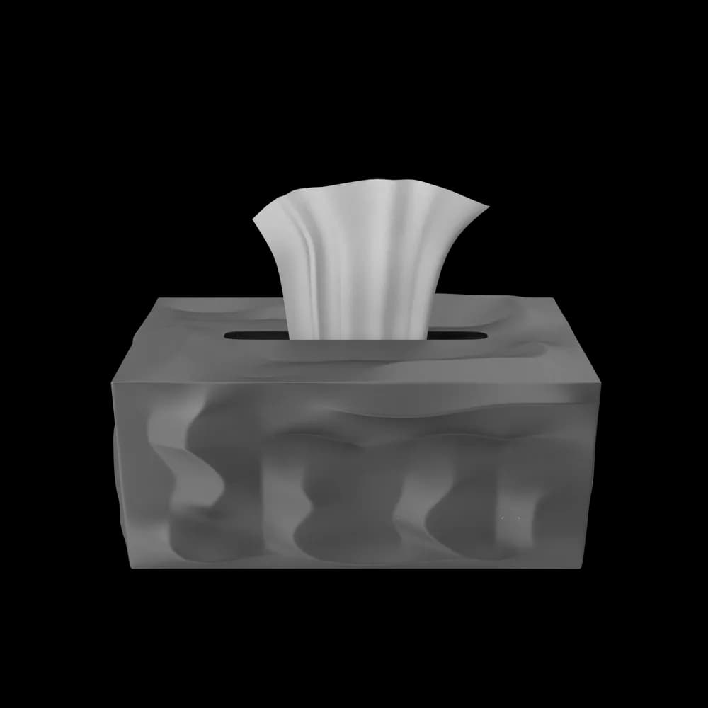 Convenient tissue paper box for everyday use, providing soft and absorbent tissues.