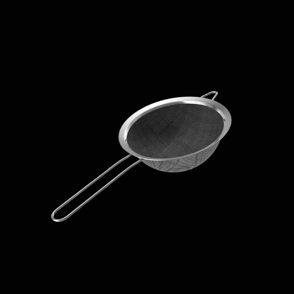 The Fine Mesh Strainer is a versatile tool for straining liquids and sifting dry ingredients. Its fine mesh ensures efficient filtering for smooth cooking and baking.
