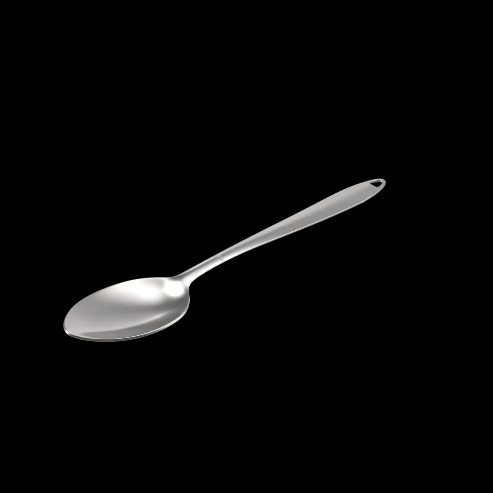 The Spoon is a versatile kitchen utensil for stirring, serving, and tasting. Its ergonomic design and durable construction make it an essential tool for every kitchen.