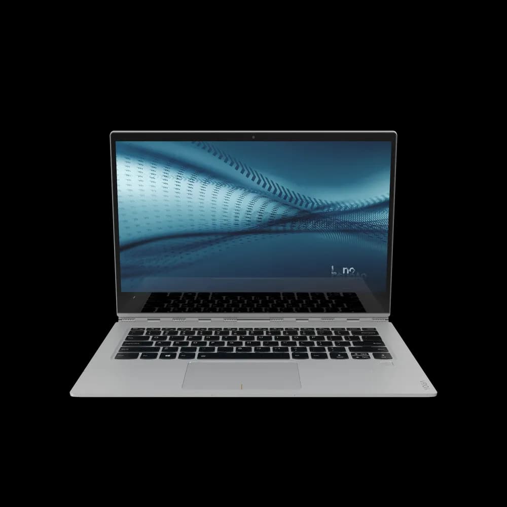 The Lenovo Yoga 920 is a 2-in-1 convertible laptop with a flexible hinge, allowing you to use it as a laptop or tablet, offering versatility and portability.