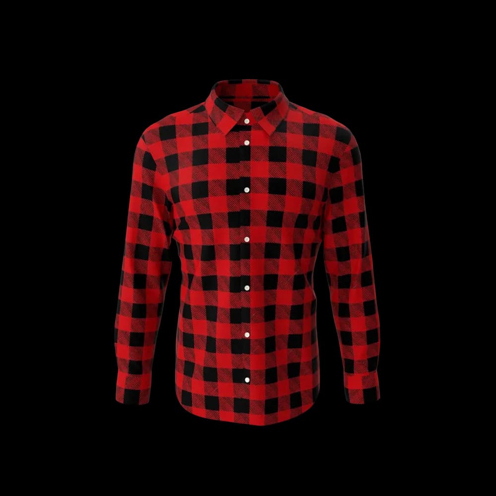 The Man Plaid Shirt is a timeless and versatile men's shirt with a classic plaid pattern. Its comfortable fit and casual style make it a wardrobe essential for various occasions.