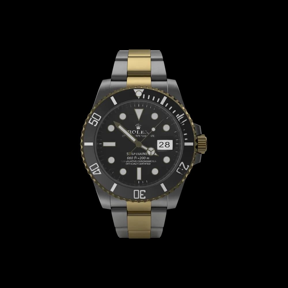 The Rolex Submariner is a legendary dive watch with a rich history. Known for its durability and water resistance, it's a symbol of adventure and exploration.
