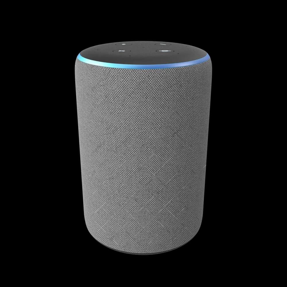 The Amazon Echo Plus is a smart speaker with built-in Alexa voice control. It features premium sound quality and serves as a hub for controlling smart home devices.