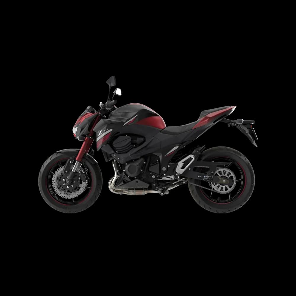 The Kawasaki Z800 is a powerful and agile sportbike known for its striking design and performance. It's equipped with advanced features, making it a favorite among motorcycle enthusiasts.