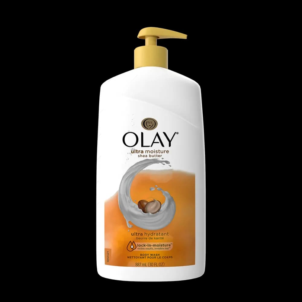 Olay Ultra Moisture Shea Butter Body Wash is a luxurious body wash that hydrates and nourishes your skin with the moisturizing power of shea butter. Enjoy a rich lather and silky-smooth skin.