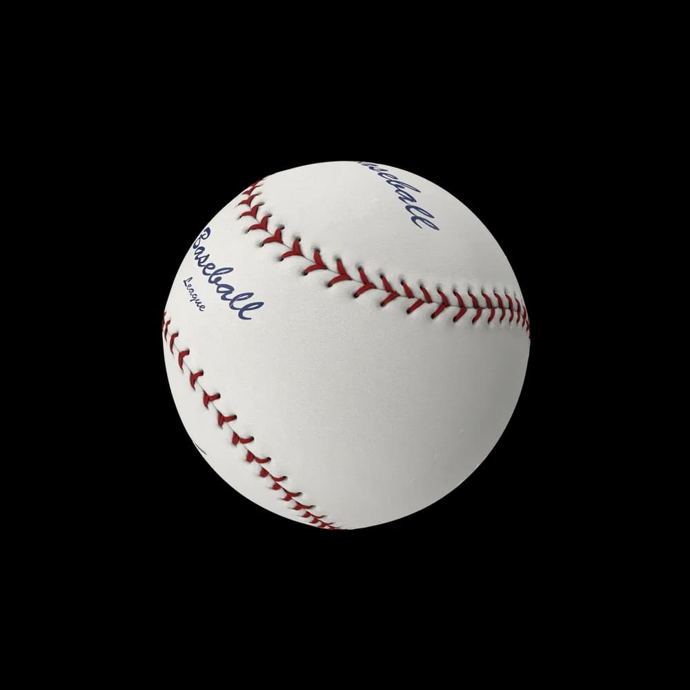 The Baseball Ball is a standard baseball used in baseball games. It features a durable leather cover and is designed for pitching, hitting, and fielding in the game of baseball.