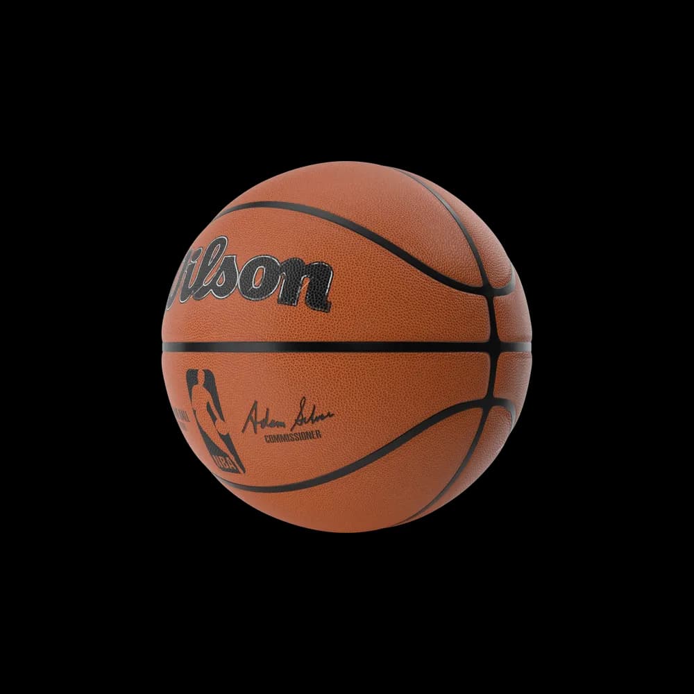 The Basketball is a standard ball used in basketball games. It is designed for dribbling, shooting, and passing in the game of basketball, suitable for both indoor and outdoor play.