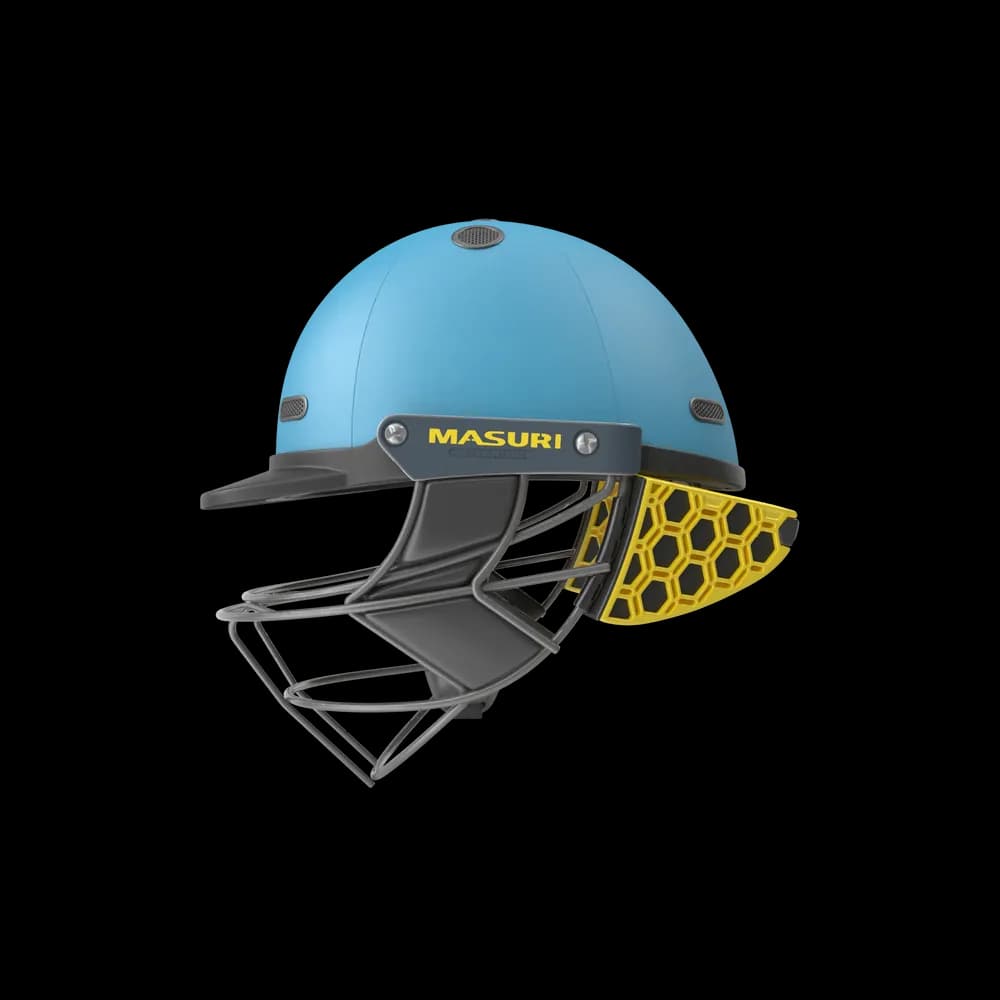 The Cricket Helmet is a protective headgear worn by cricket players, especially batsmen and wicketkeepers. It provides protection against fast bowling and bouncers.