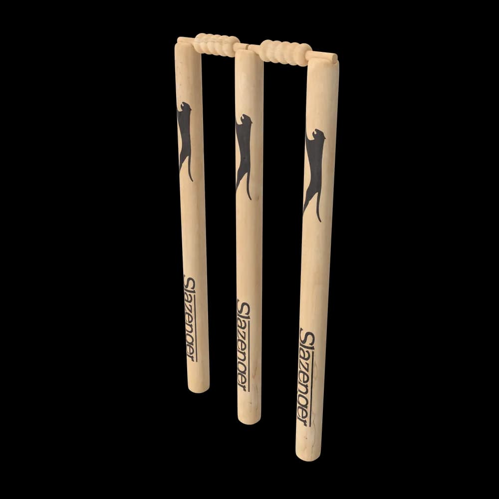 The Cricket Wicket is a set of three stumps and two bails, forming a wicket used in the sport of cricket. Batsmen aim to protect the wicket while scoring runs.