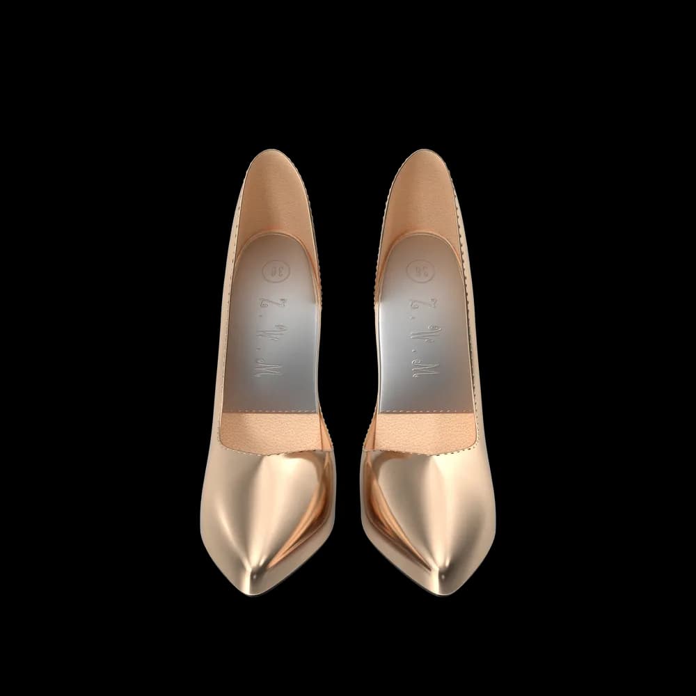 The Golden Shoes for Women are a glamorous choice for special occasions. Featuring a golden hue and stylish design, they add a touch of luxury to your outfit.