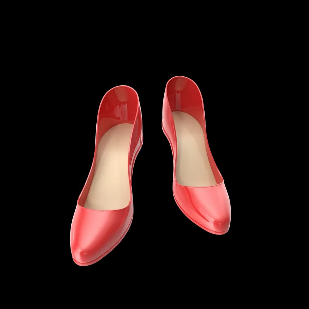 The Red Shoes make a bold statement with their vibrant red color. Whether for a party or a casual outing, these shoes add a pop of color and style to your wardrobe.